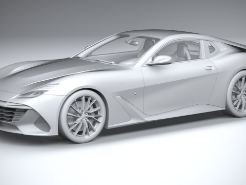 Ferrari BR20 2021 3D 모델