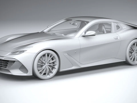 Ferrari BR20 2021 3D Model