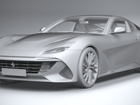 Ferrari BR20 2021 3D 모델