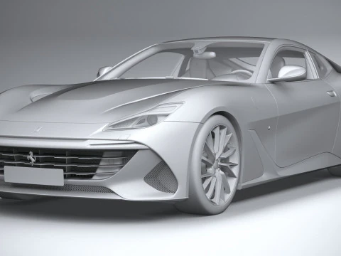 Ferrari BR20 2021 3D Model