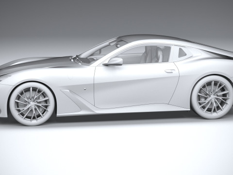 Ferrari BR20 2021 3D 모델