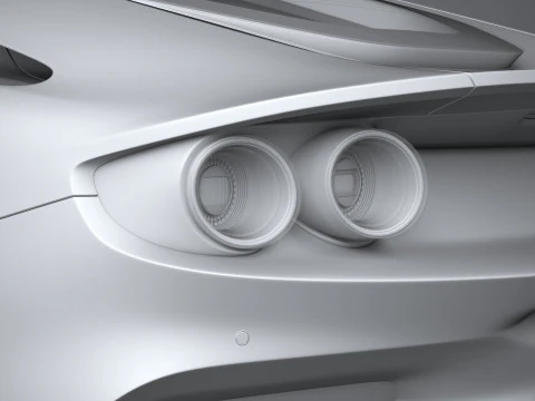Ferrari BR20 2021 3D Model