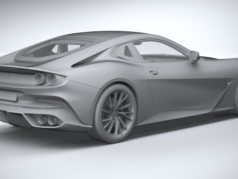 Ferrari BR20 2021 3D 모델