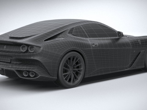 Ferrari BR20 2021 3D 모델