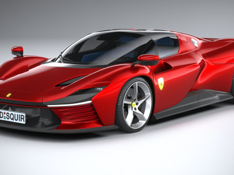 Ferrari Daytona SP3 2022 Model 3D