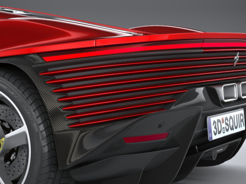 Ferrari Daytona SP3 2022 Model 3D