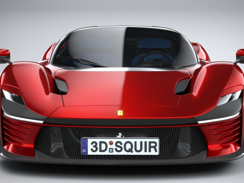 Ferrari Daytona SP3 2022 Model 3D