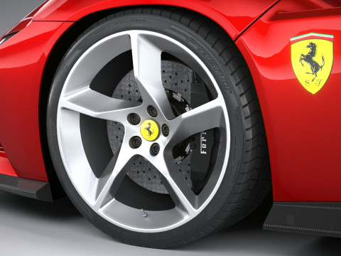 Ferrari Daytona SP3 2022 Model 3D