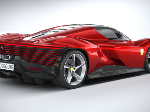 Ferrari Daytona SP3 2022 Model 3D