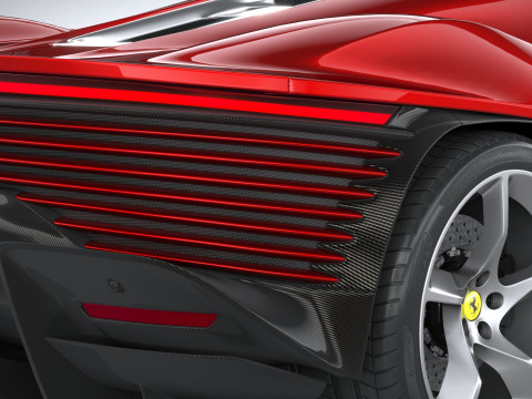 Ferrari Daytona SP3 2022 Model 3D