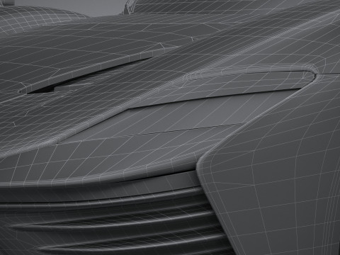 Ferrari Daytona SP3 2022 LowPoly 3D 模型