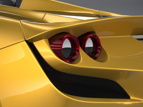 Ferrari F8 Spider 2020 3D Model