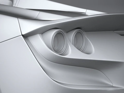 Ferrari F8 Spider 2020 3D Model
