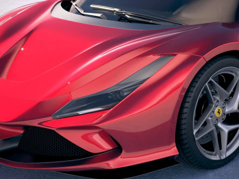 Ferrari F8 Tributo 2020 3D Model