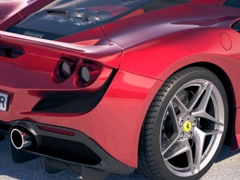 Ferrari F8 Tributo 2020 Modelo 3D