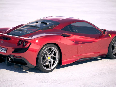 Ferrari F8 Tributo 2020 3D Model