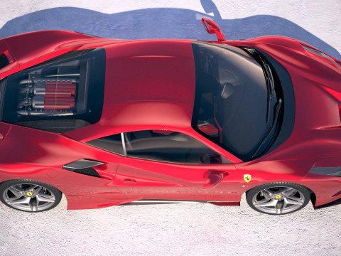 Ferrari F8 Tributo 2020 Modelo 3D