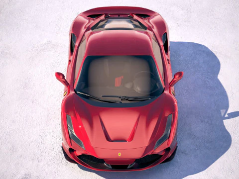 Ferrari F8 Tributo 2020 3D Model