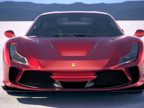 Ferrari F8 Tributo 2020 3D Model