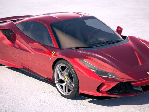 Ferrari F8 Tributo 2020 Modelo 3D