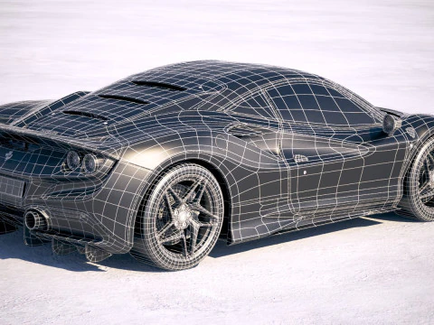 Ferrari F8 Tributo 2020 3D Model