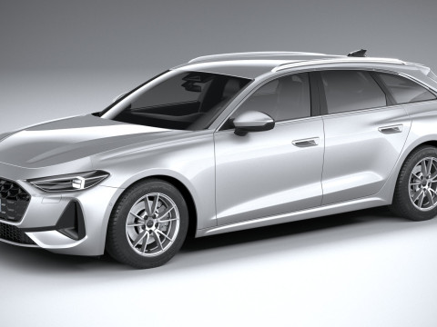 Audi A5 Avant Regular 2025 3D Model