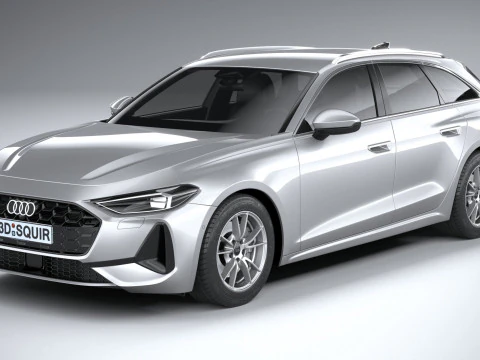 Audi A5 Avant Regular 2025 3D Model