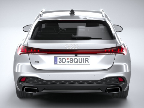 Audi A5 Avant Regular 2025 3D Model