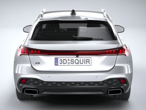 Audi A5 Avant Regular 2025 3D Model