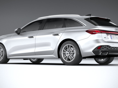 Audi A5 Avant Regular 2025 3D Model