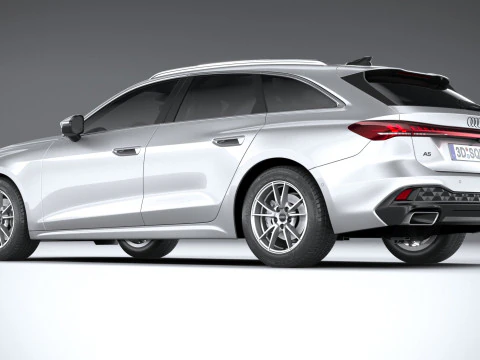 Audi A5 Avant Regular 2025 3D Model