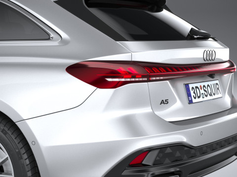Audi A5 Avant Regular 2025 3D Model