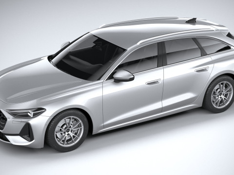 Audi A5 Avant Regular 2025 3D Model