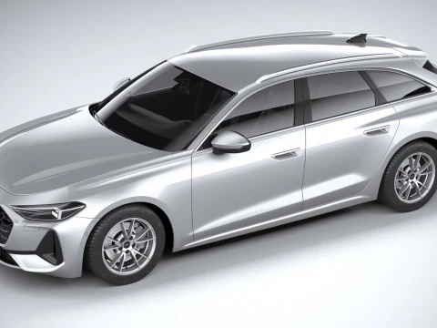 Audi A5 Avant Regular 2025 3D Model