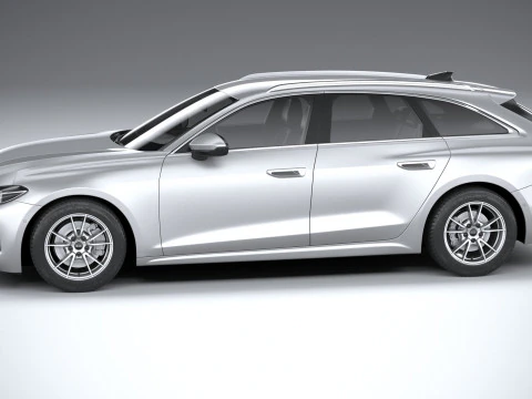 Audi A5 Avant Regular 2025 3D Model