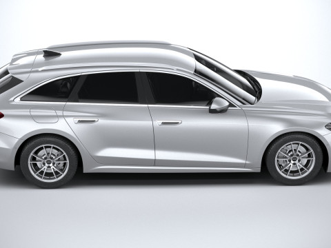 Audi A5 Avant Regular 2025 3D Model