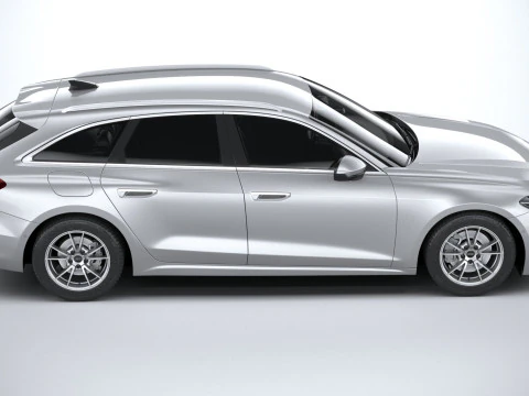 Audi A5 Avant Regular 2025 3D Model