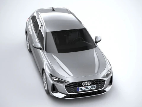 Audi A5 Avant Regular 2025 3D Model