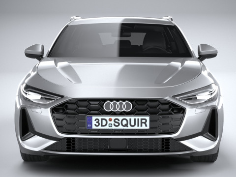 Audi A5 Avant Regular 2025 3D Model