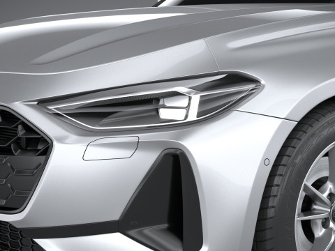 Audi A5 Avant Regular 2025 3D Model