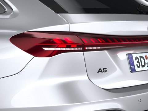 Audi A5 Avant Regular 2025 3D Model