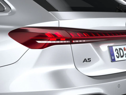 Audi A5 Avant Regular 2025 3D Model