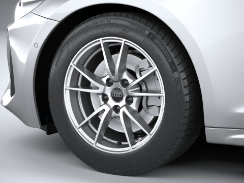 Audi A5 Avant Regular 2025 3D Model
