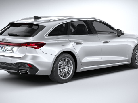 Audi A5 Avant Regular 2025 3D Model