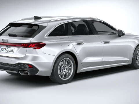 Audi A5 Avant Regular 2025 3D Model