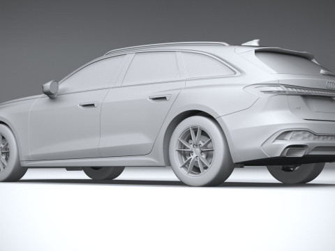 Audi A5 Avant Regular 2025 3D Model
