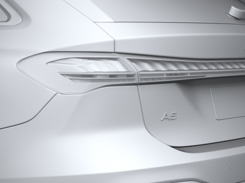 Audi A5 Avant Regular 2025 3D Model