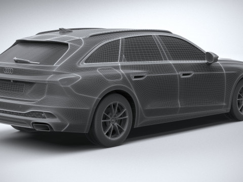 Audi A5 Avant Regular 2025 3D Model