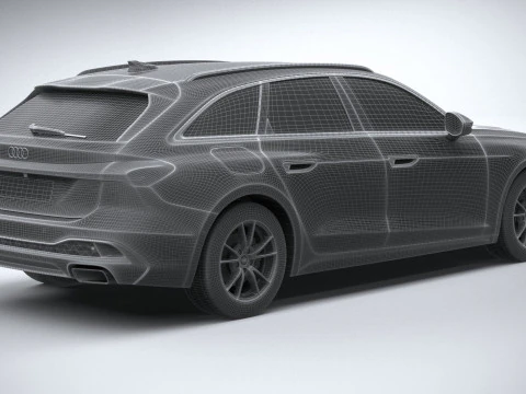 Audi A5 Avant Regular 2025 3D Model