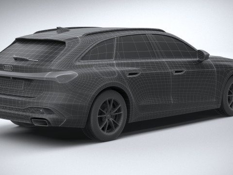 Audi A5 Avant Regular 2025 3D Model